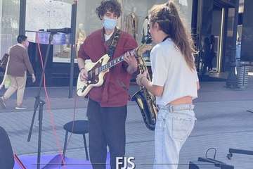 Acordes de valentía resuenan en Los Llanos de Telde/Francisco Javier Santana.